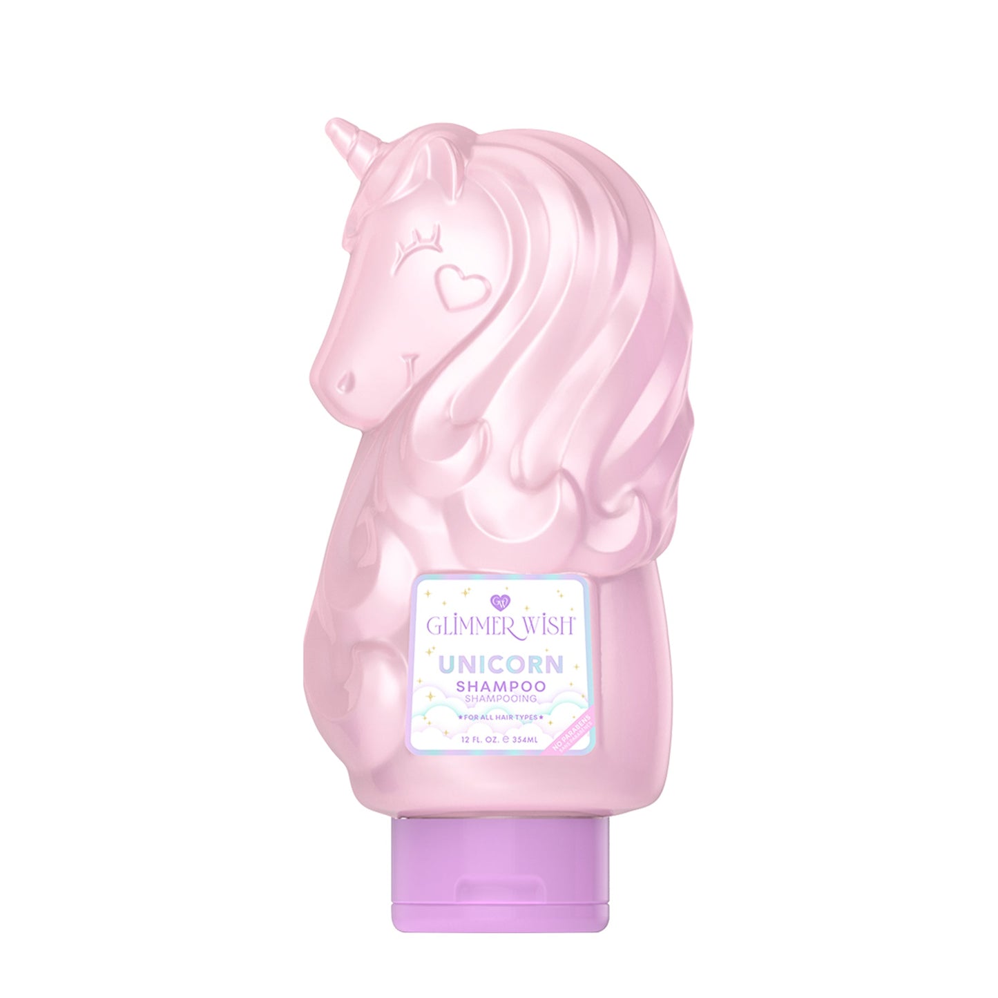 Unicorn Shampoo Pearly Cotton Candy Scented Shampoo Glimmer Wish