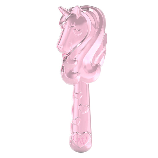 Unicorn Detangling Hair Brush Long Flexible Bristles Glimmer Wish