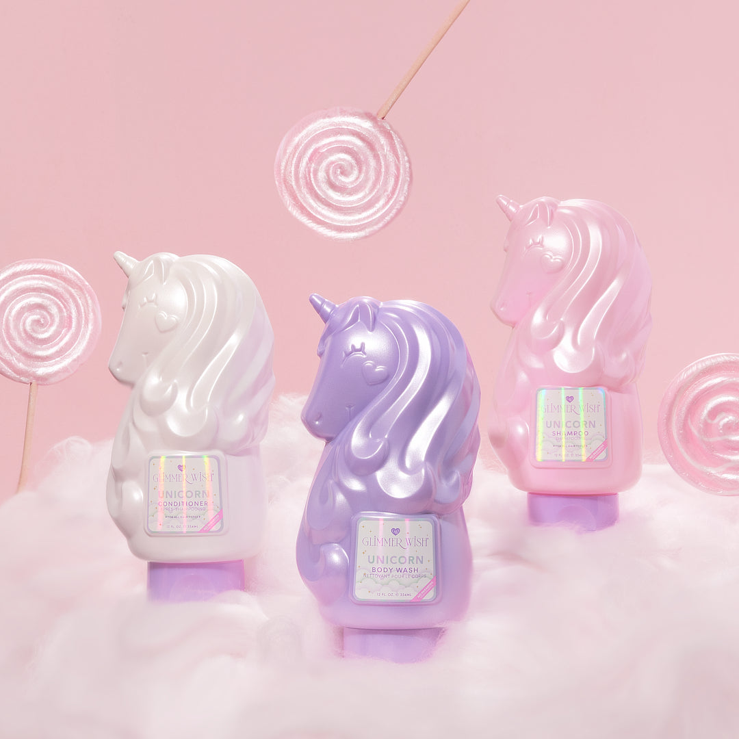 Unicorn Hair and Body Essentials Unicorn Shampoo Conditioner Body Wash