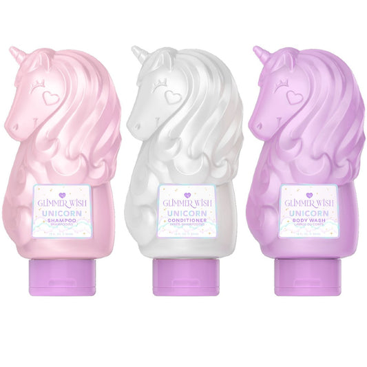 Unicorn Hair and Body Essentials Unicorn Shampoo Conditioner Body Wash