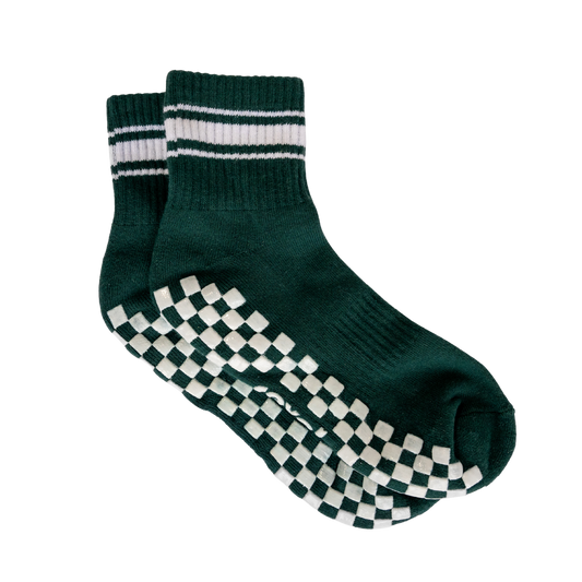 The Country Club Grip Sock (Spruce)