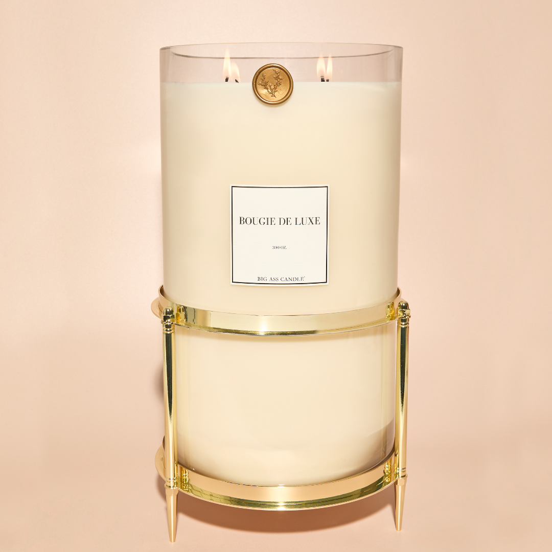 Big Ass Gold-Plated Candle Holder Big Ass Luxuries