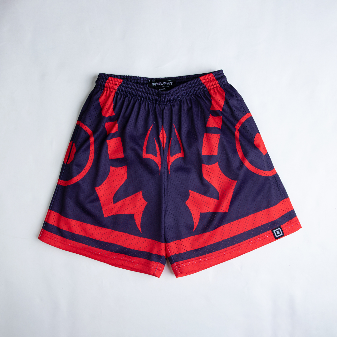 Air Ventilation Mesh Premium Version Above Knee Fit Unisex Shorts Curse King