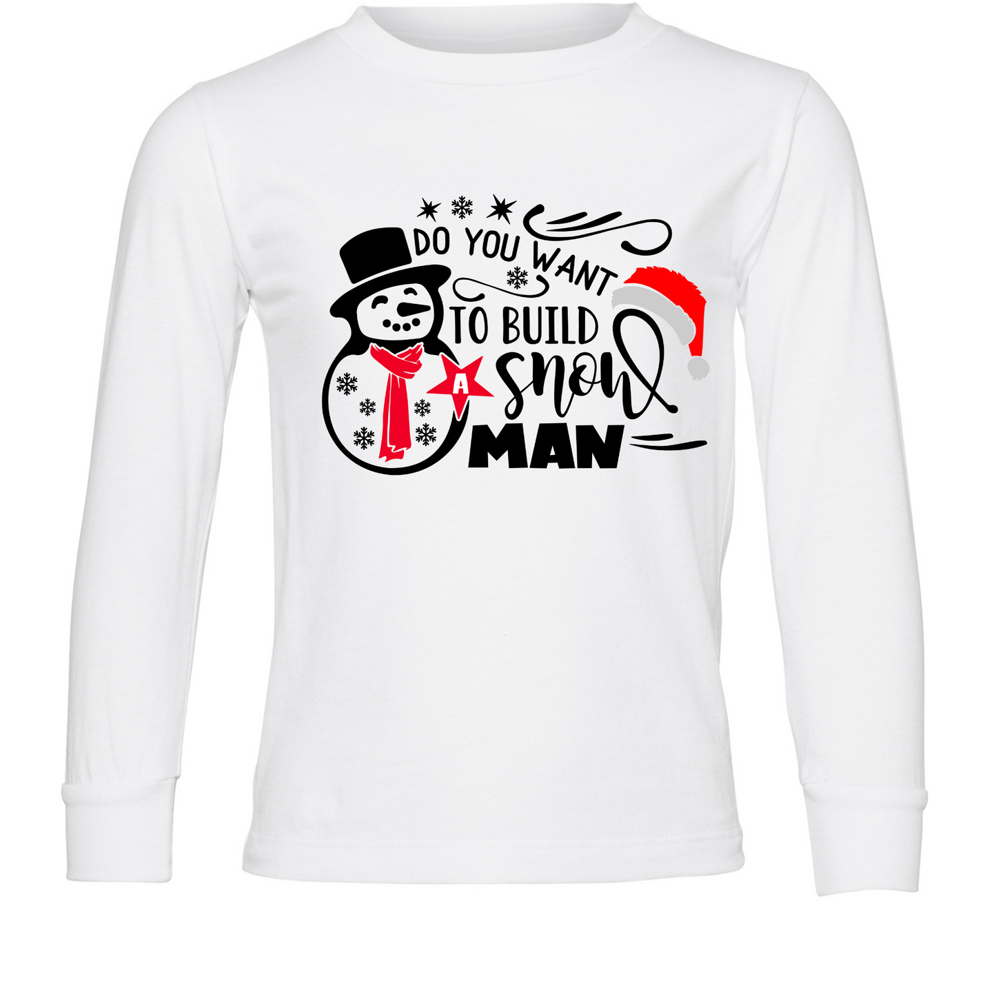 Do You Want to Build A Snowman? Graphic Tee Unisex Bella Canvas