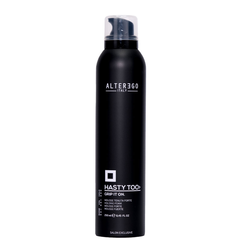 Grip It On Holding Foam 10oz Lasting Hold Hair Styling Foam Alter Ego Italy