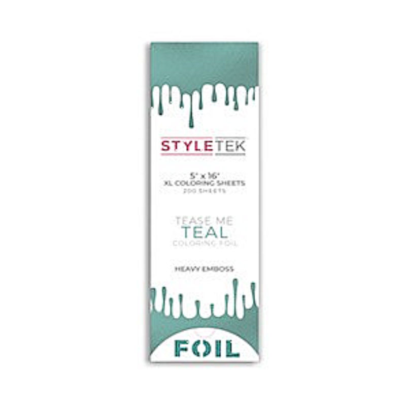 Balayage XL Sheets Tease Me Teal 5x16 Styletek 200ct