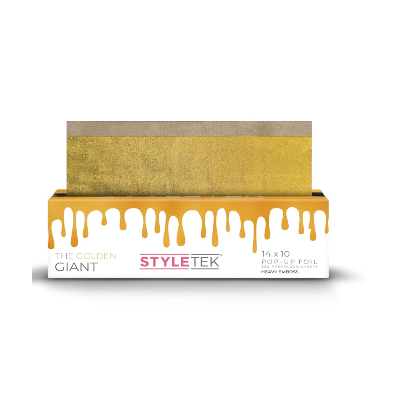 Foil Sheets Heavy Texture Mega Wide 14x10 Styletek The Golden Giant