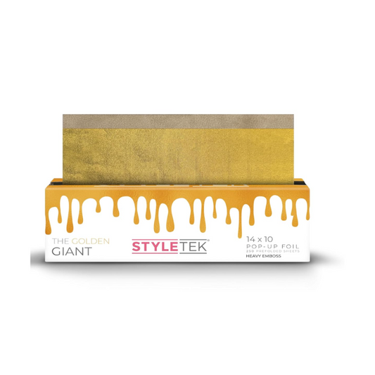 Foil Sheets Heavy Texture Mega Wide 14x10 Styletek The Golden Giant