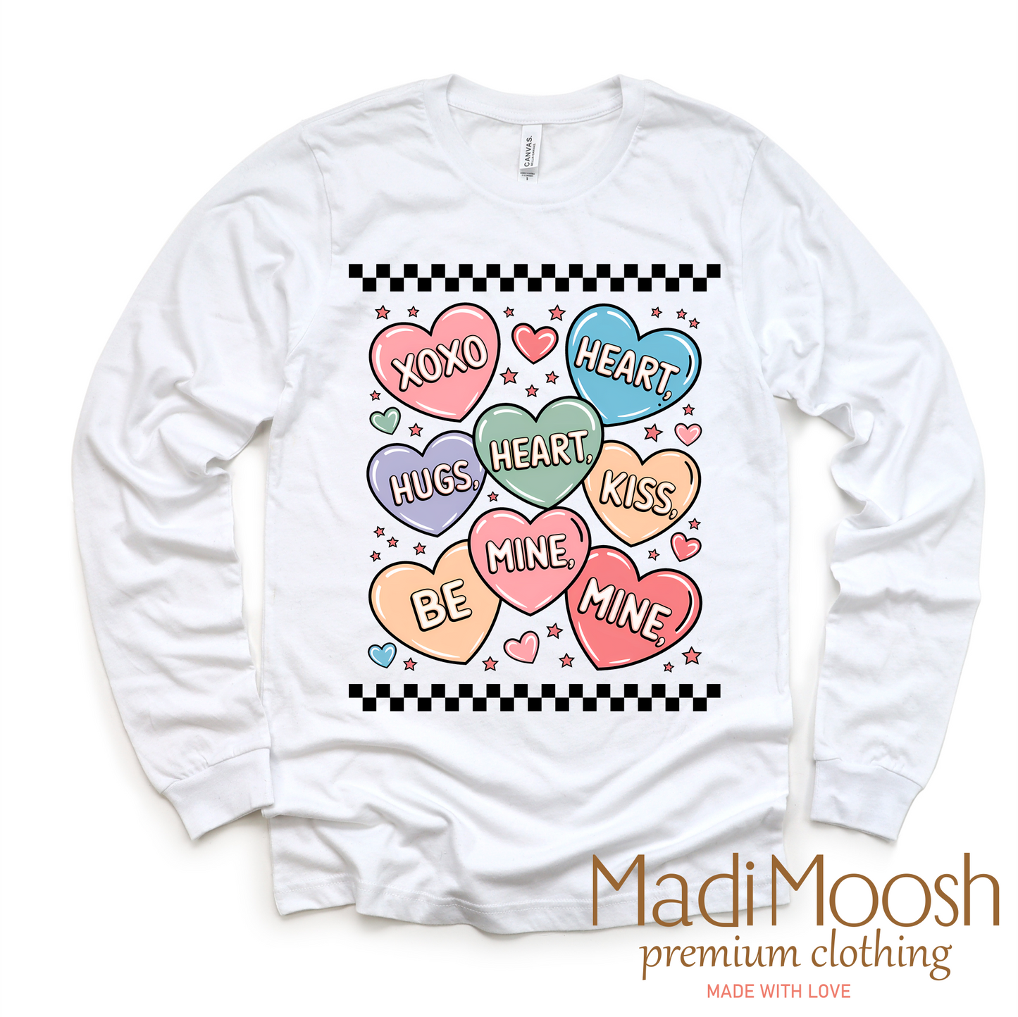 Valentine's Day Candy Hearts Shirt - Valentine's Tee