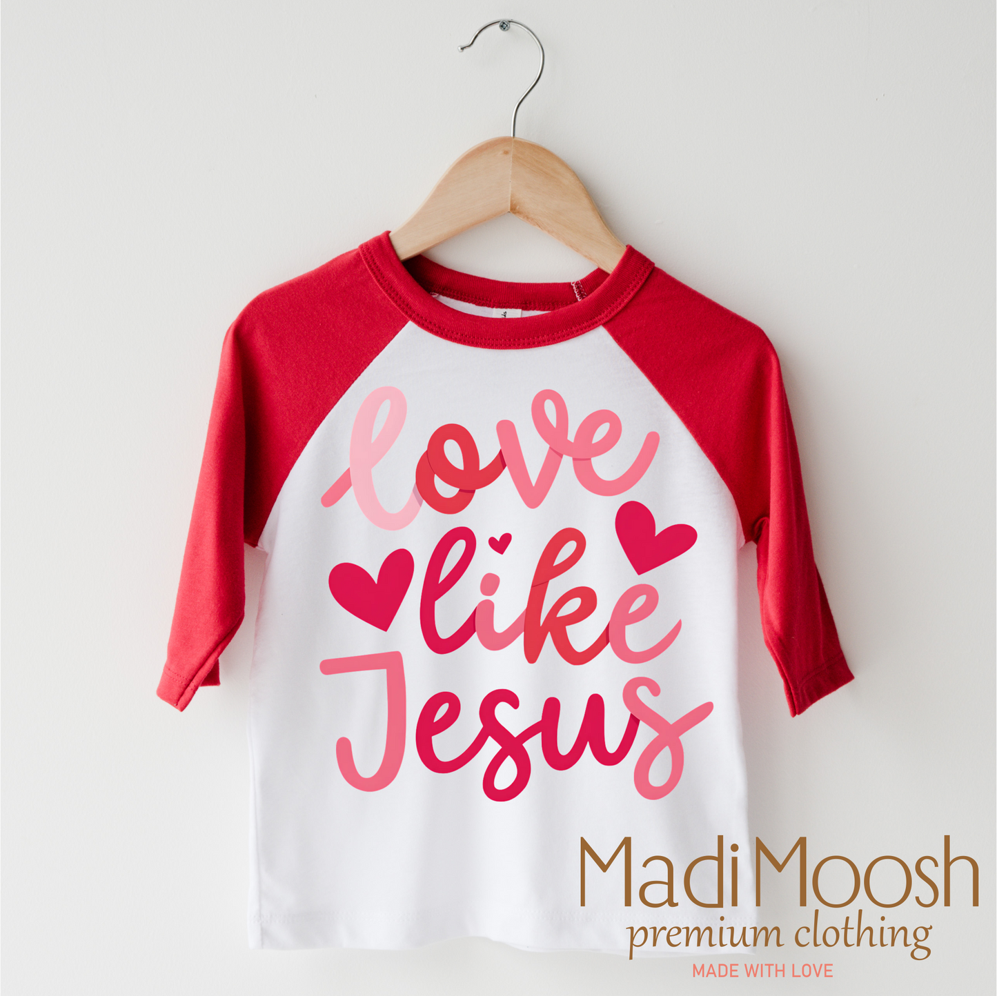 Love Like Jesus Valentine's Day Shirt - Christian Valentine's Tee