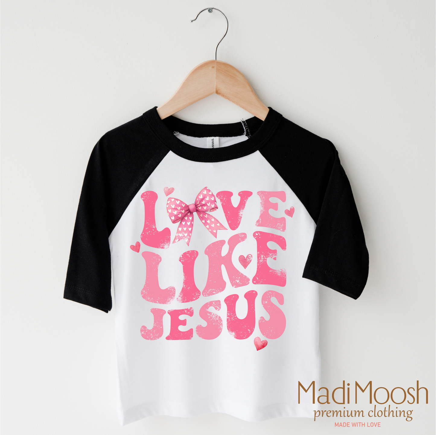 Love Like Jesus Valentine's Day Shirt - Christian Valentine's Tee