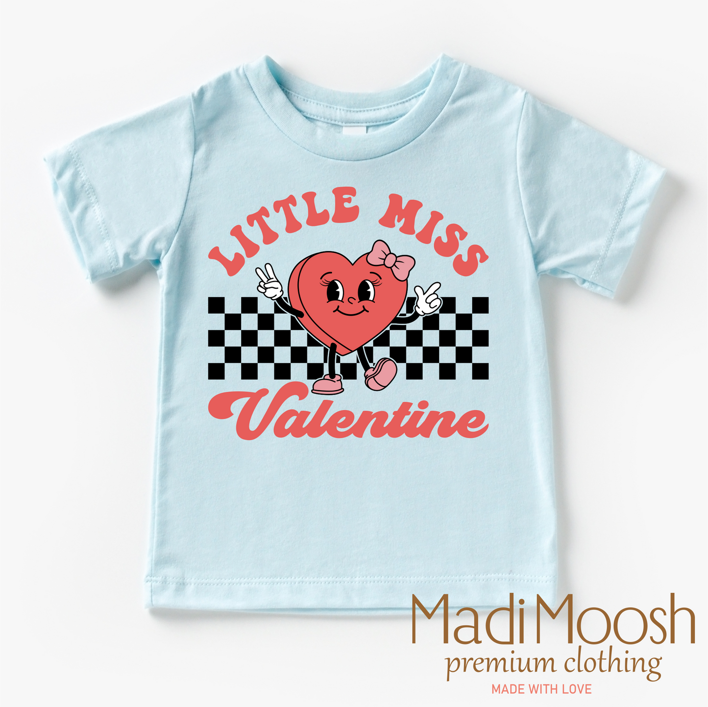 Little Miss Valentine Valentine's Day Shirt -  Valentine's Tee