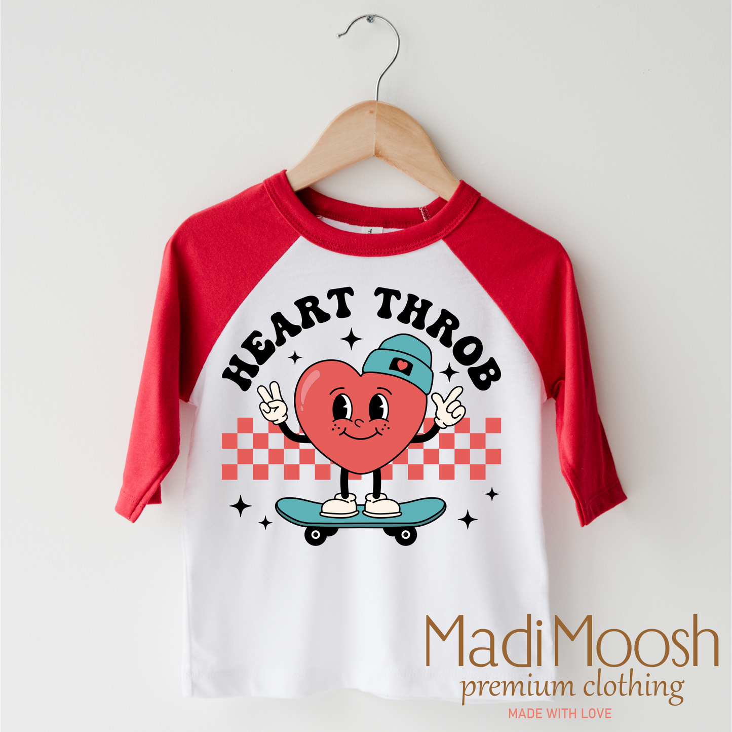 Boys Heart Throb Valentine's Day Shirt -  Valentine's Tee