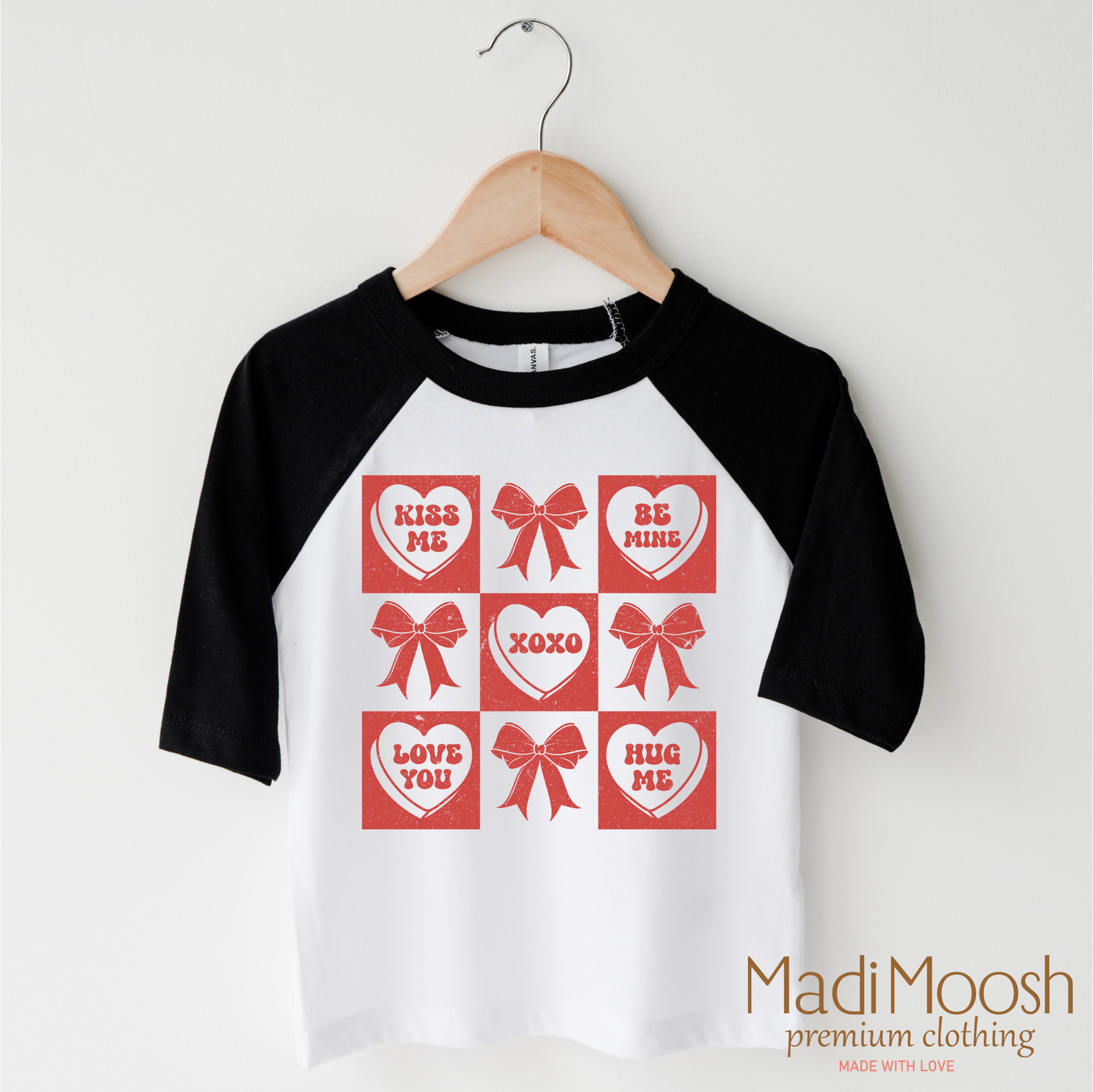 Candy Hearts And Bows Valentine's Day Shirt - Valentine's Tee