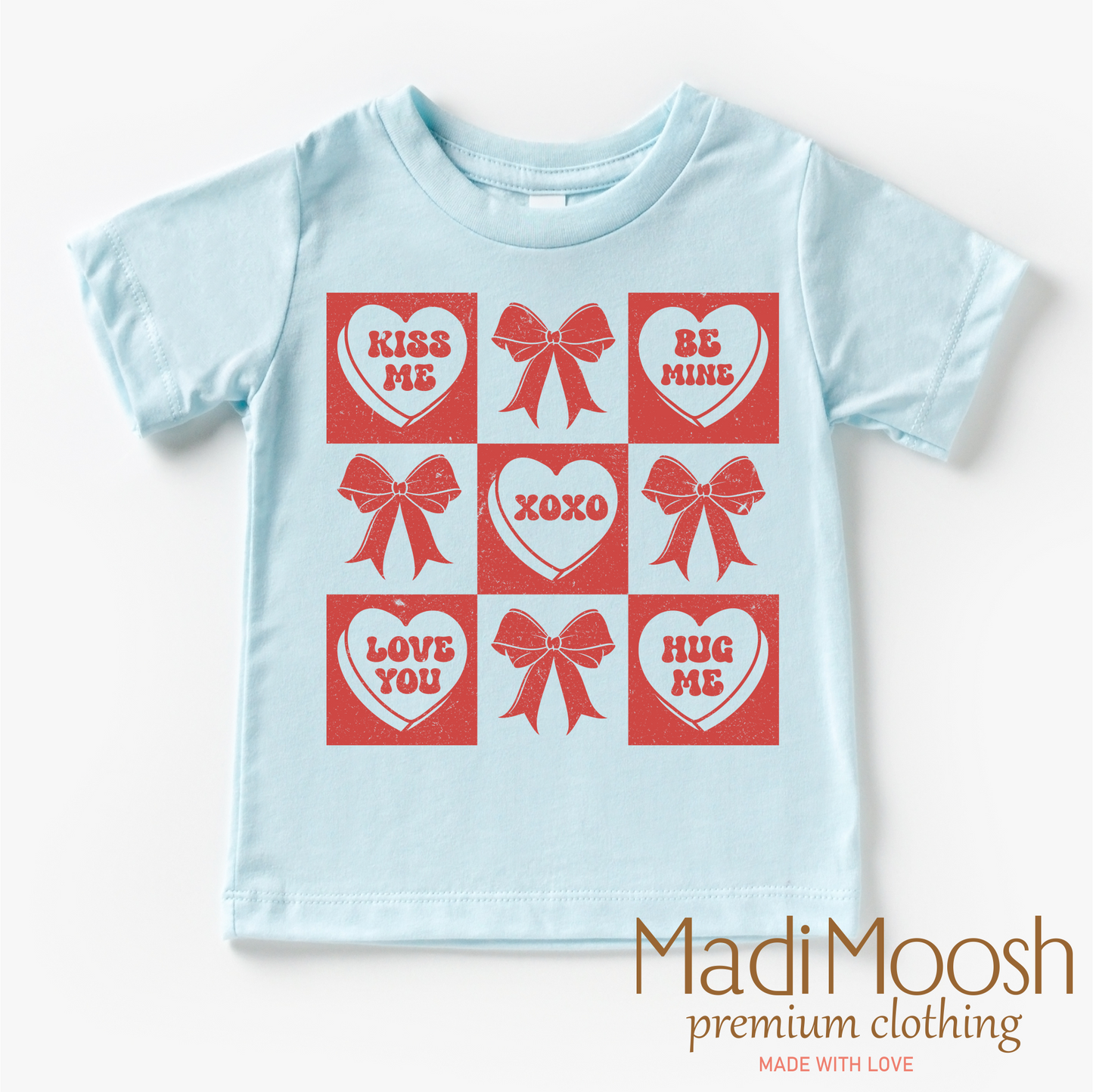 Candy Hearts And Bows Valentine's Day Shirt - Valentine's Tee