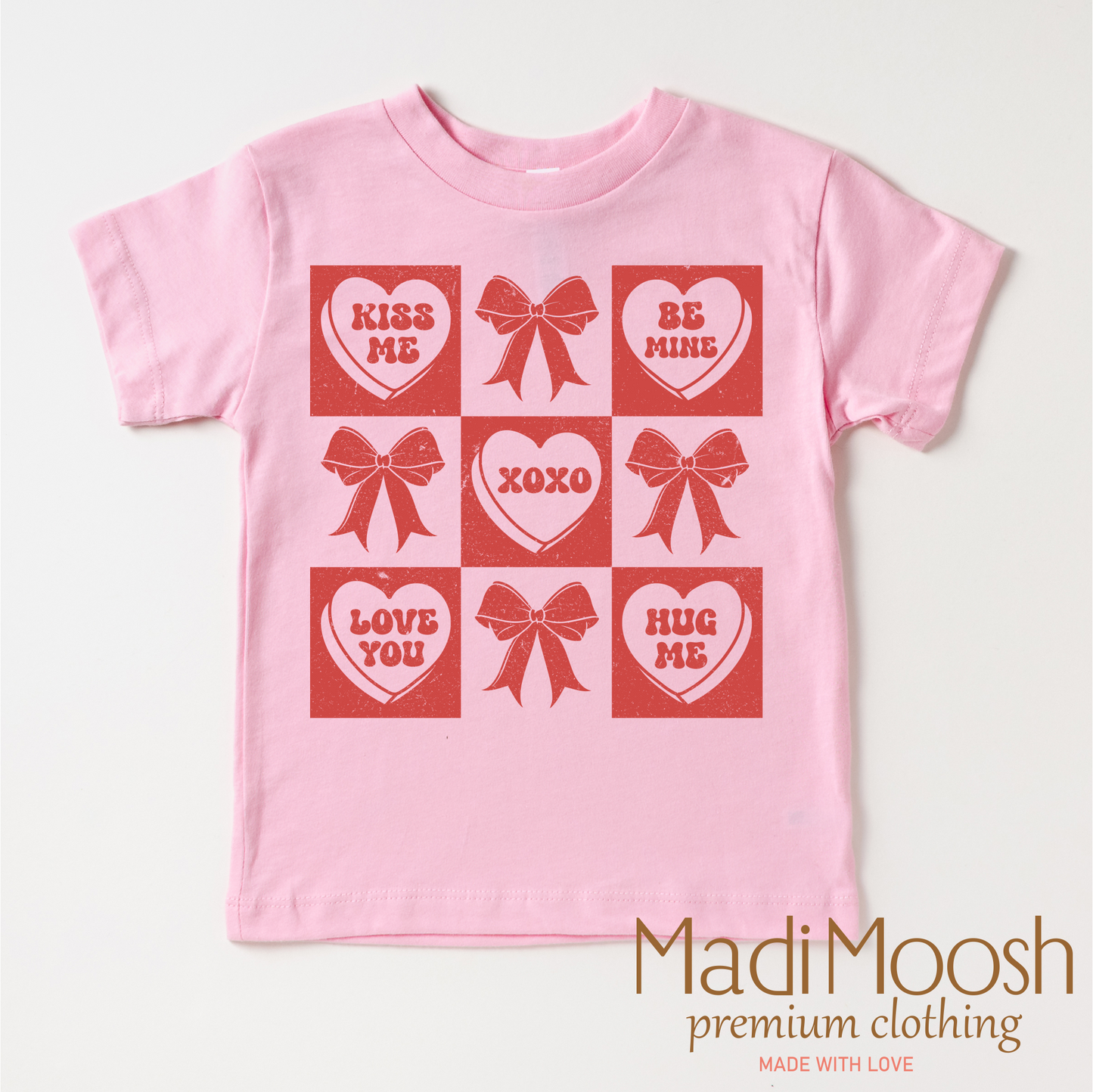 Candy Hearts And Bows Valentine's Day Shirt - Valentine's Tee