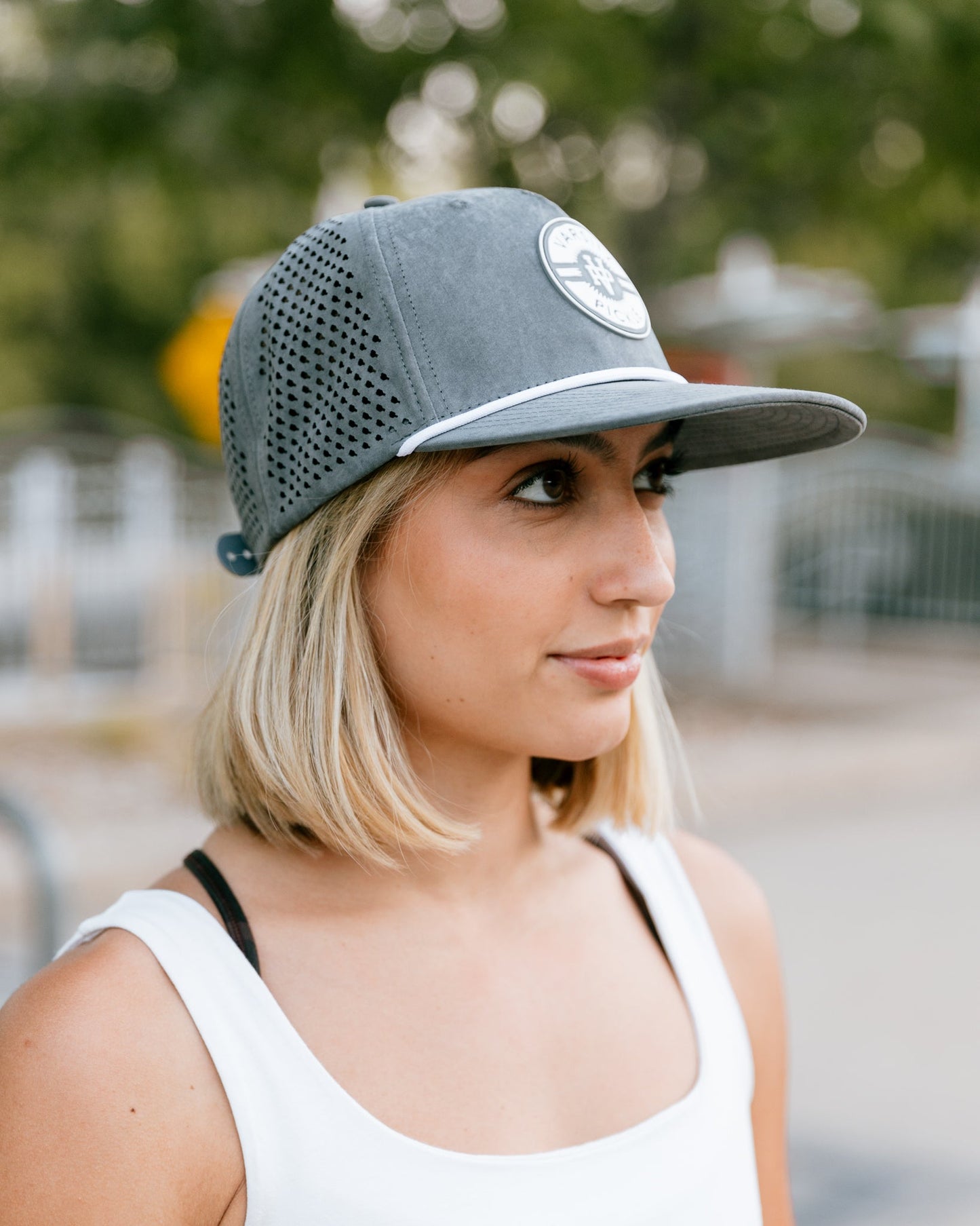Grey Performance Pickleball Hat World’s Greatest Pickleball Hat