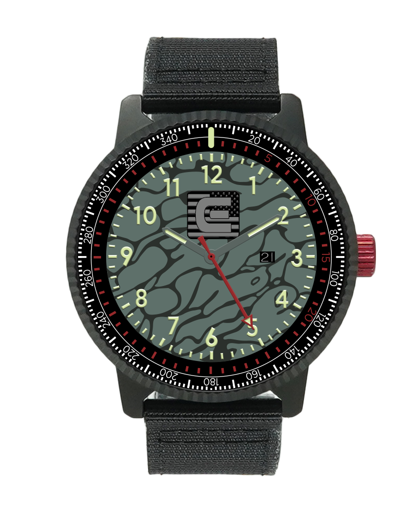 Vanguard Camo/Black Tactical Watch Rockwell