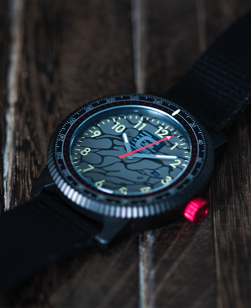 Vanguard Camo/Black Tactical Watch Rockwell