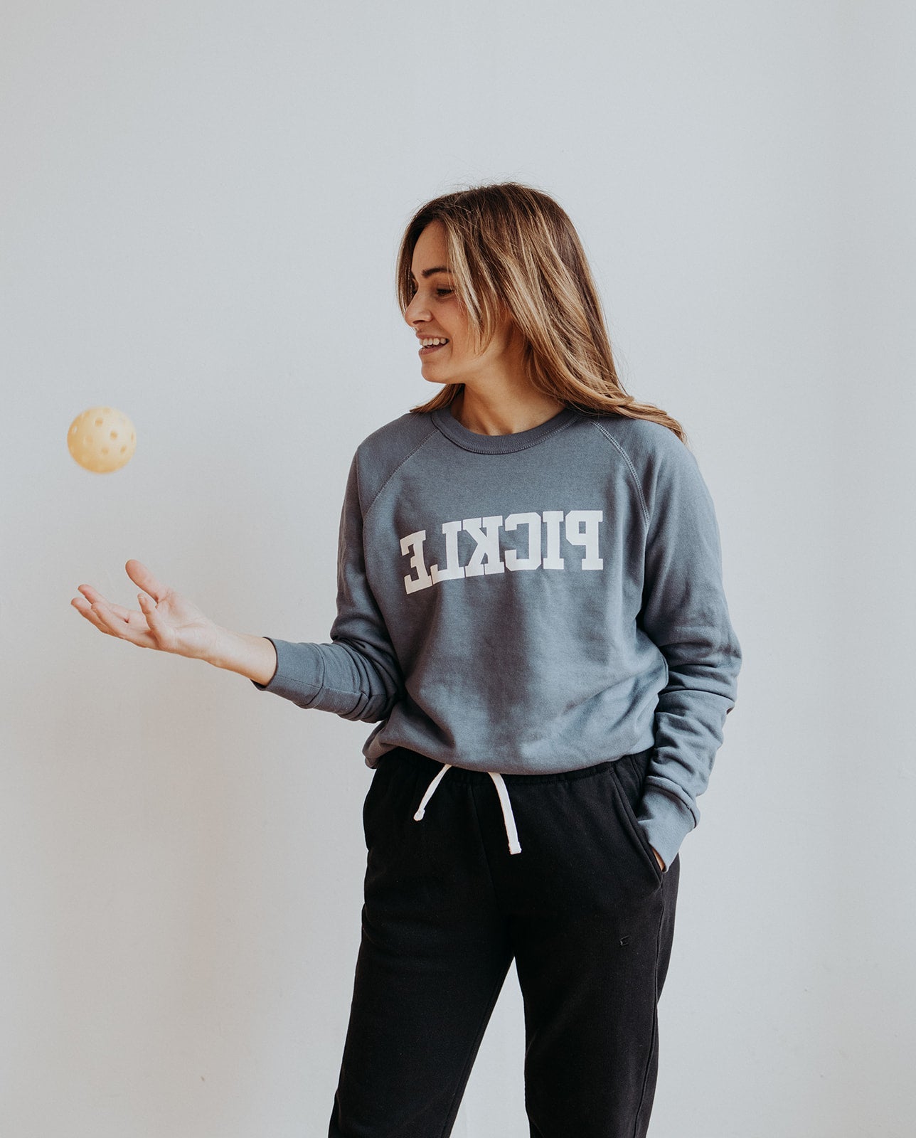 Pickleback Lightweight Backwards Pickle Sweatshirt Unisex