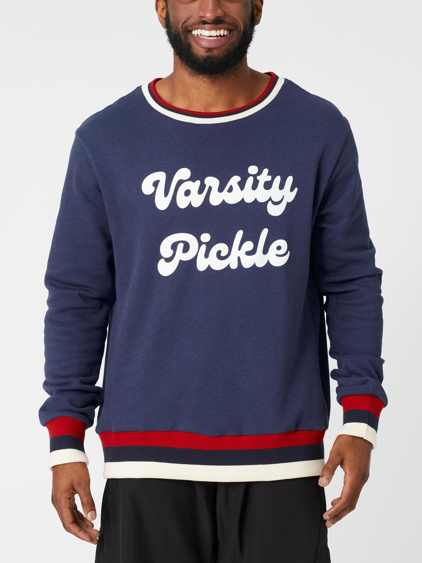 Oversized Vintage Varsity Pickleball Sweatshirt Unisex