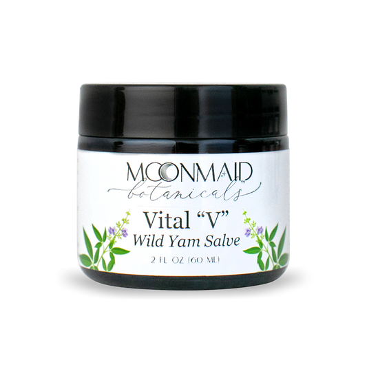 Wild Yam Herbal Blend Salve Vital V by MoonMaid Botanicals