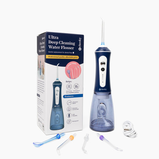 Water Flosser Adjustable Pressure Dental Cleaner Cheeky