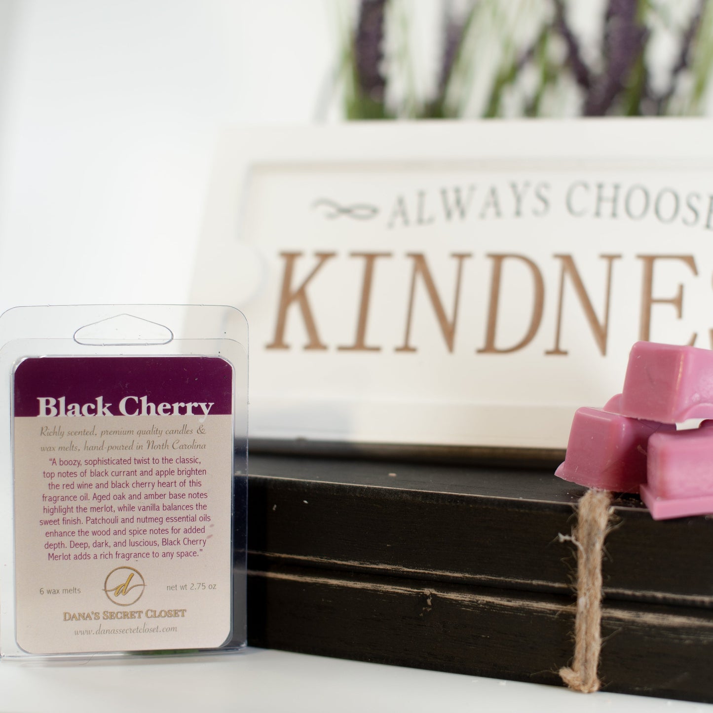 Black Cherry Soy Wax Melts 2.75oz Dana's Secret Closet
