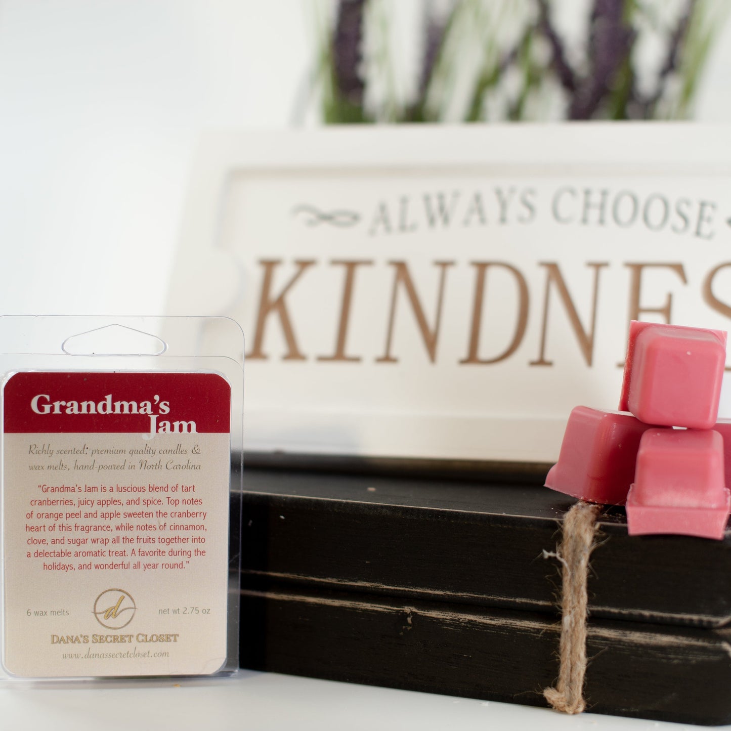 Grandmas Jam Tart Cranberry Wax Melts Soy Wax