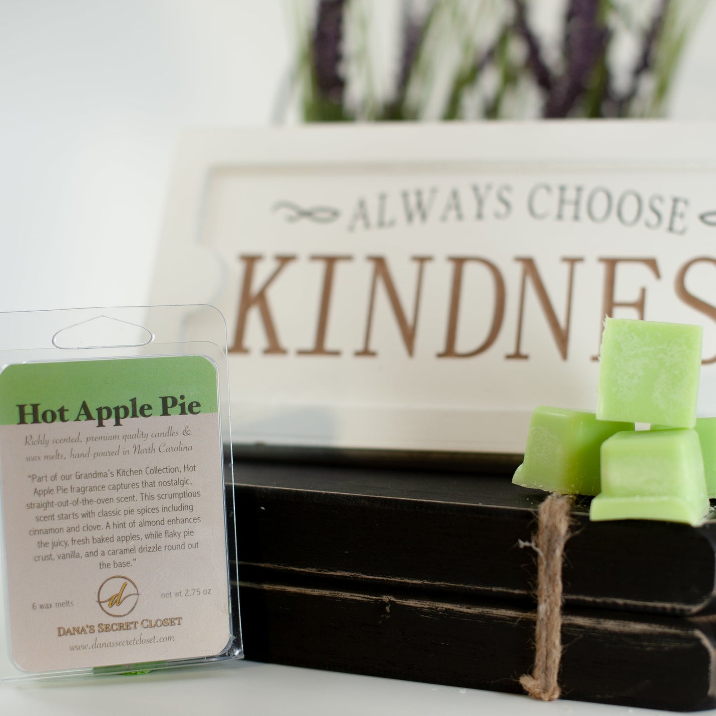 Hot Apple Pie Scented Wax Melt Grandma's Kitchen Collection