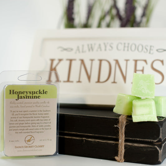 Honeysuckle Jasmine Floral Wax Melt Soy Wax