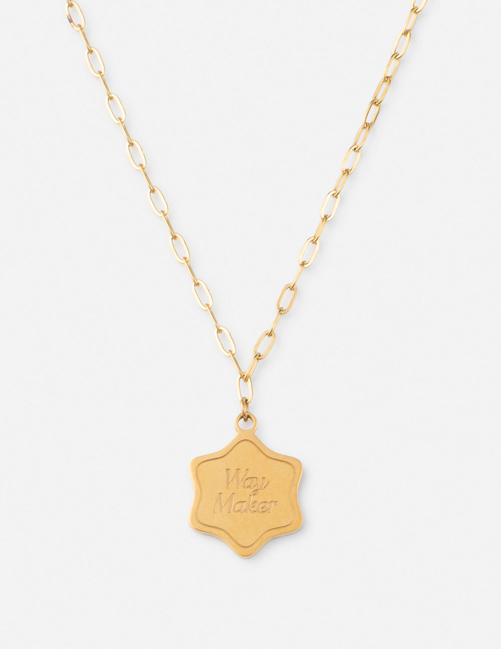 Way Maker Necklace Simple Faith Necklace