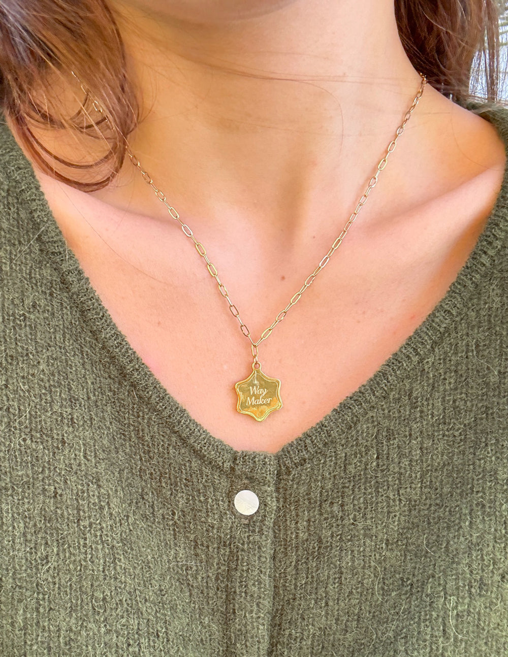 Way Maker Necklace Simple Faith Necklace