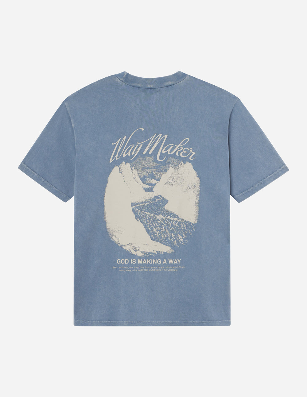 Way Maker Bluestone Oversized Unisex Tee