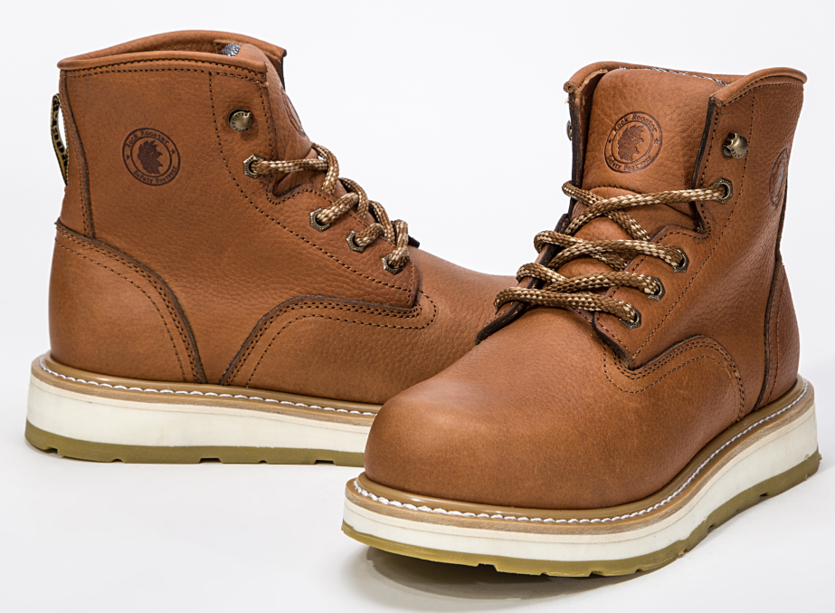 Men's Wedge Water Resistant Safety Work Boots ROCKROOSTER