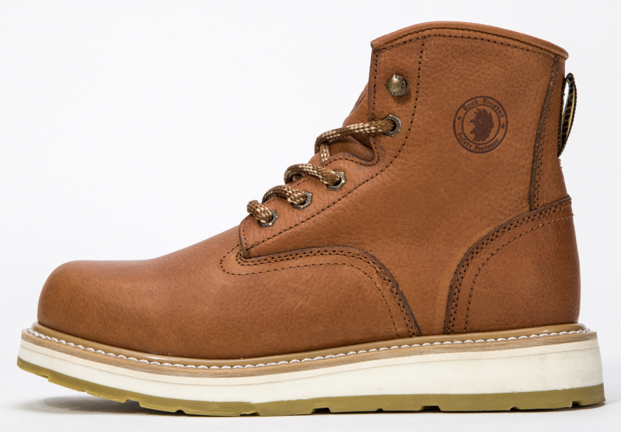 Men's Wedge Water Resistant Safety Work Boots ROCKROOSTER