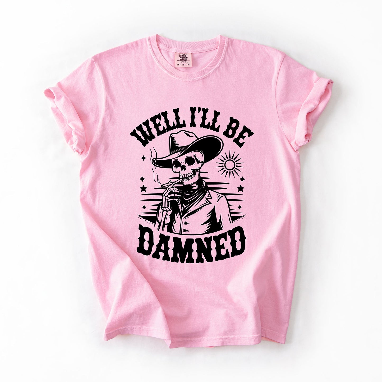 Halloween Funny Skeleton Comfort Colors T-Shirt Refinery Number One