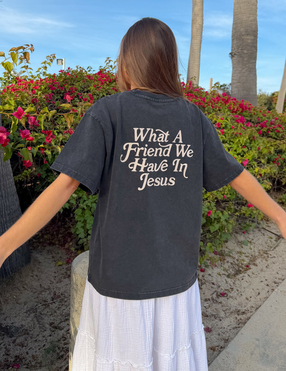 What a Friend in Jesus Heavyweight Cotton Tee