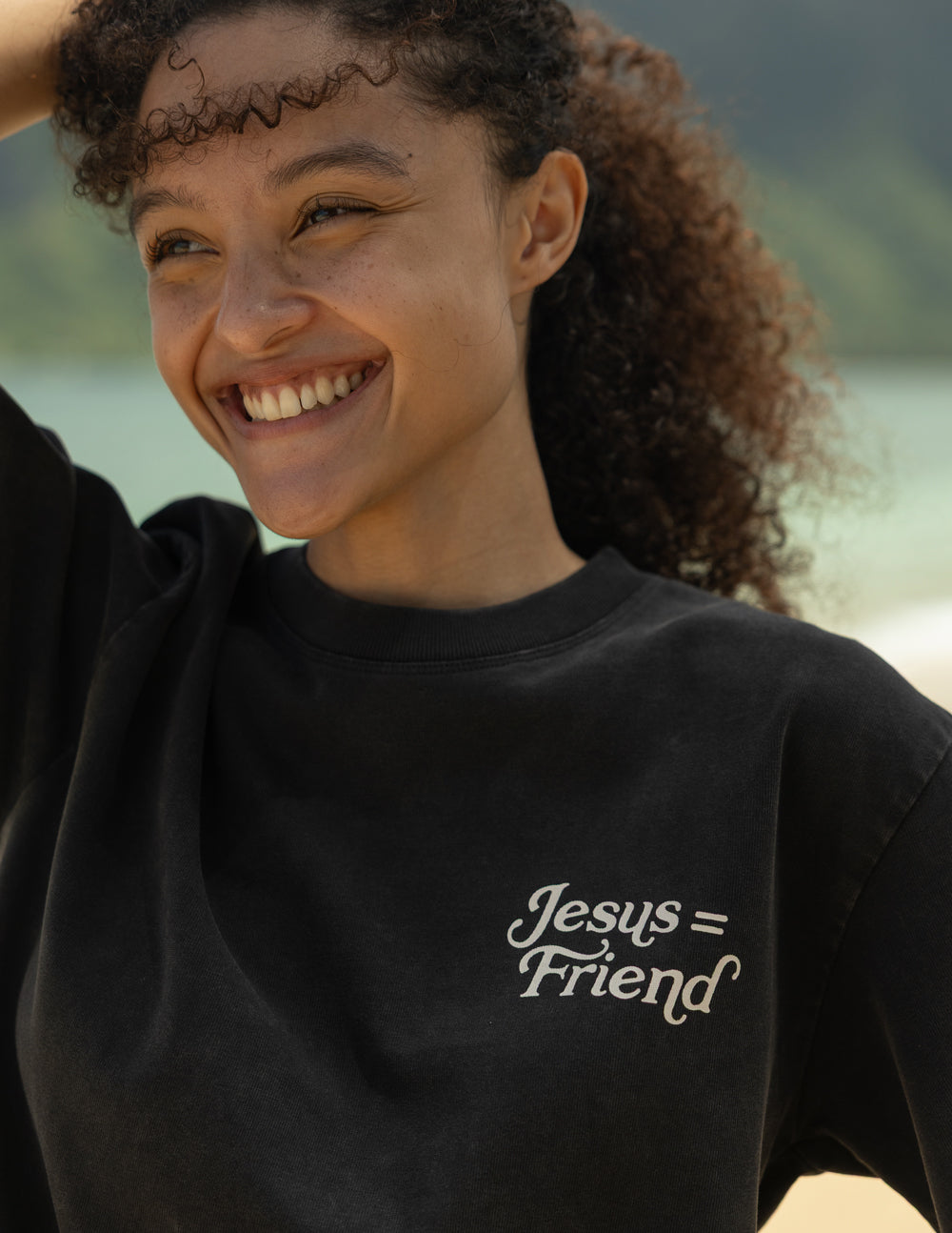What a Friend in Jesus Heavyweight Cotton Tee