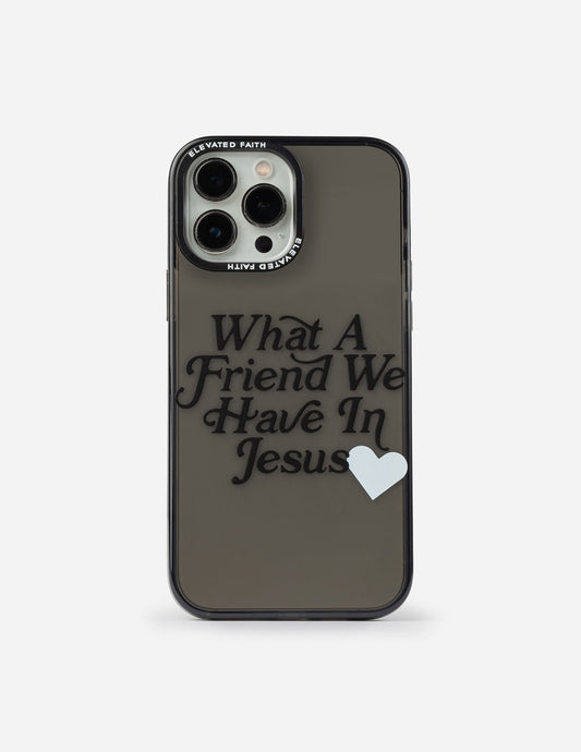 What a Friend in Jesus Durable iPhone Phone Case