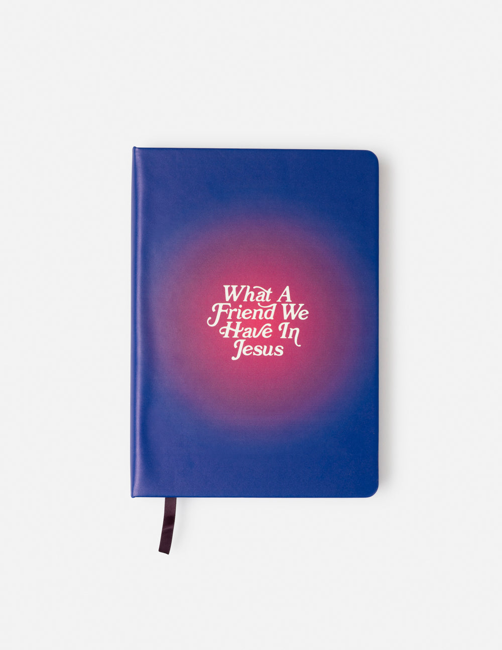 What a Friend in Jesus Lined Vegan Leather Planner