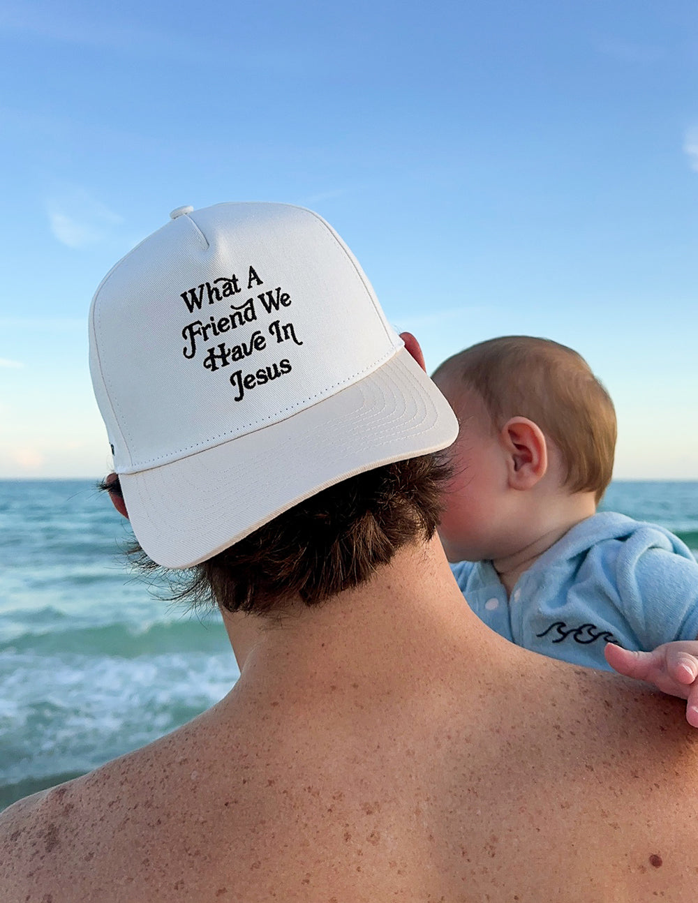 What a Friend in Jesus 100% Cotton Trucker Hat