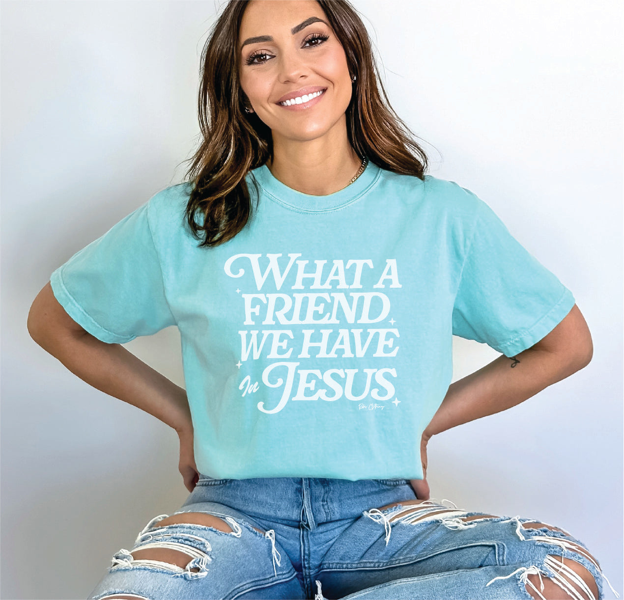 What a Friend We Have In Jesus Cotton Tee Comfort Color