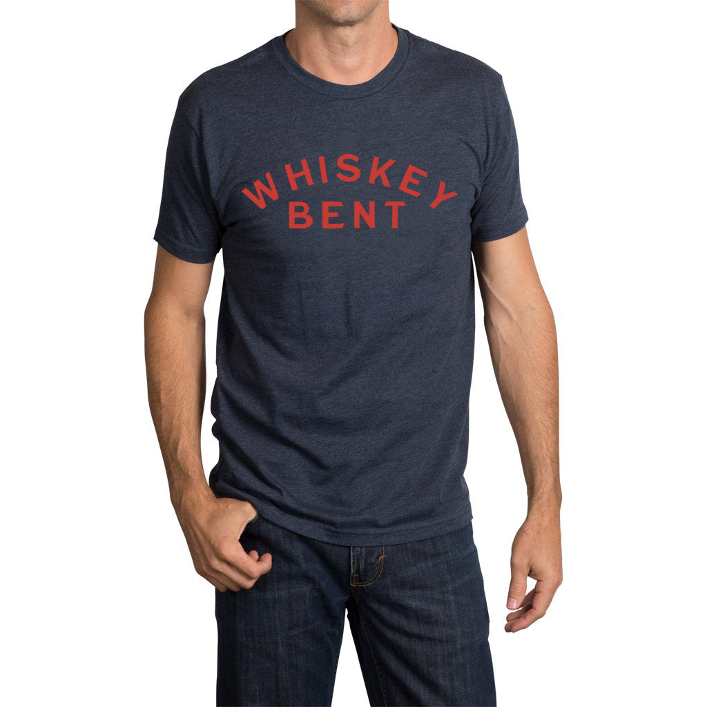 Midnight Navy Crew Cut T-Shirt Whiskey Bent