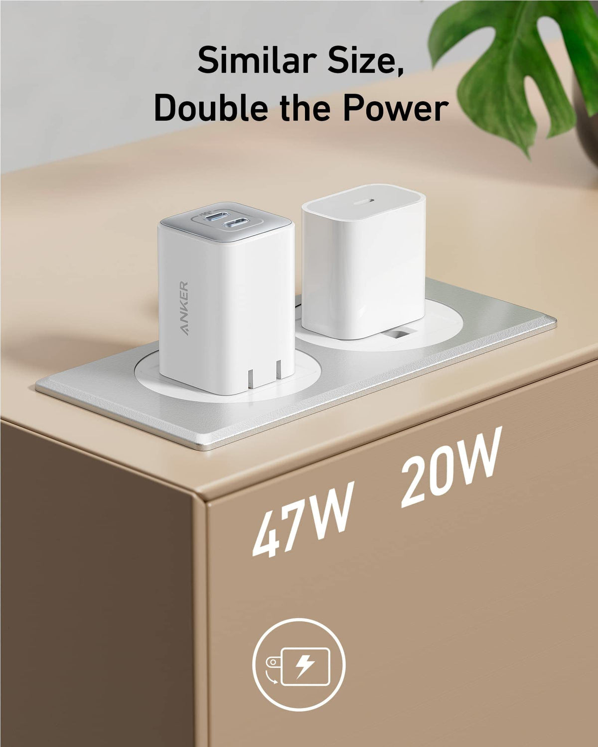 Anker 47W Fast USB-C Charger 523 Nano 3