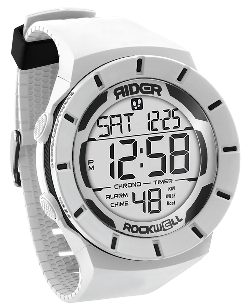 Coliseum Fit™ White-Black Watch Rockwell