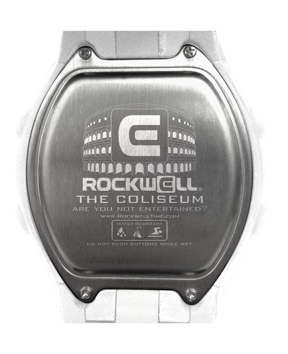 Coliseum Fit Freedom Edition White Black Watch Rockwell