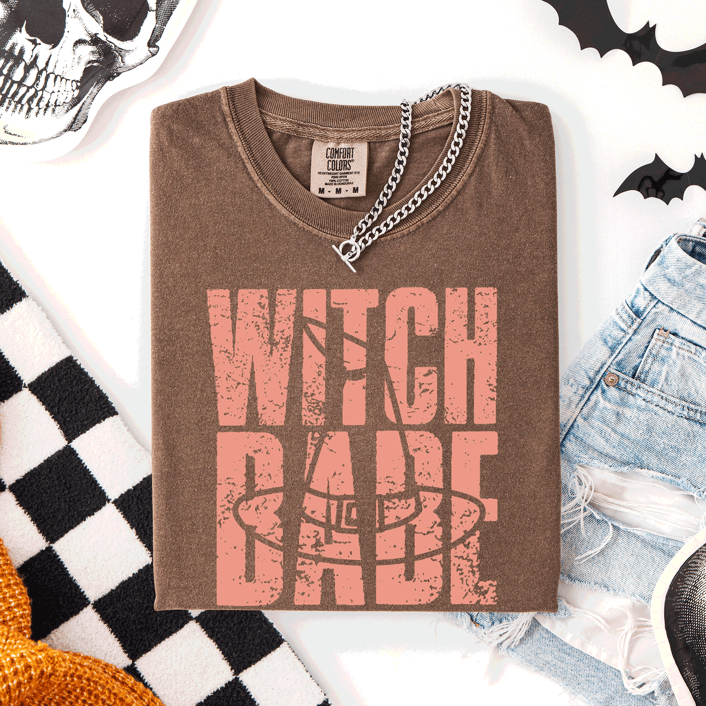 Witch Babe, Halloween, Mood, Vibes, Comfort Colors T-Shirt