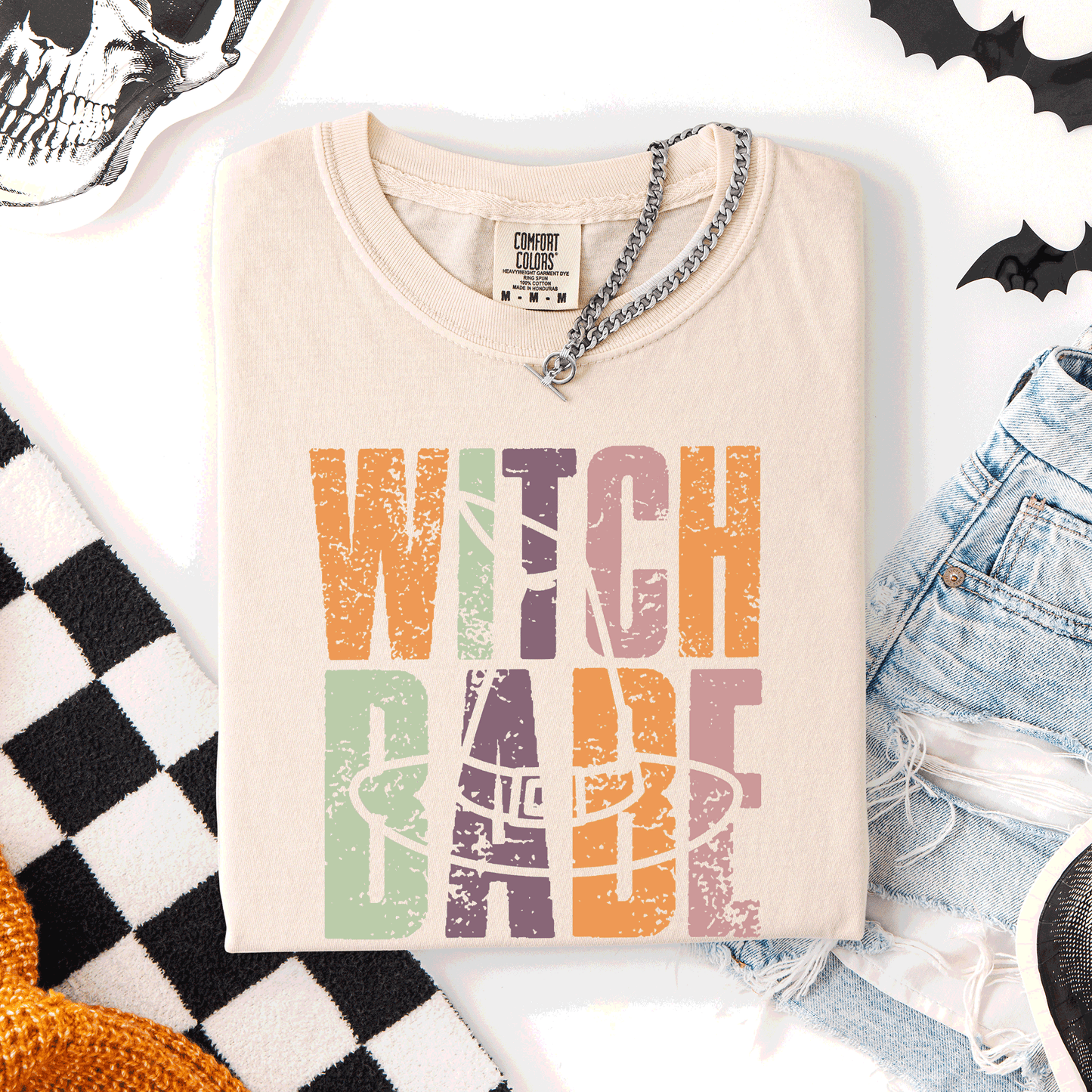 Witch Babe, Halloween, Mood, Vibes, Comfort Colors T-Shirt