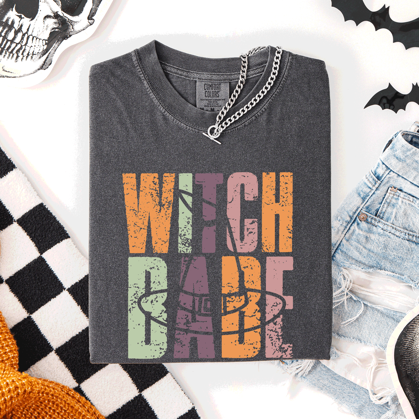 Witch Babe, Halloween, Mood, Vibes, Comfort Colors T-Shirt